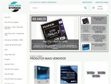 Tablet Screenshot of goldenstorage.com.br